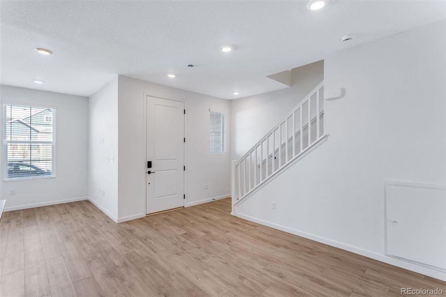 Spacious, unfurnished interior of a new home in Westside Crossing, Berthoud (Image 29).