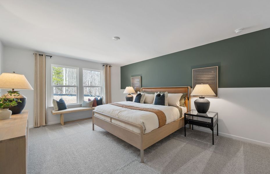 Furnished interior view inside a new home in Avery Ridge, Gainesville (Image 30).