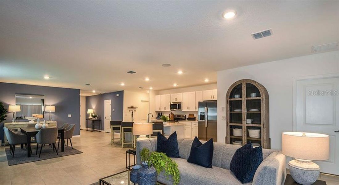 Furnished interior view inside a new home in Scenic Terrace, Lake Hamilton (Image 21). Furnished interior view inside a new home in Scenic Terrace, Lake Hamilton (Image 21).