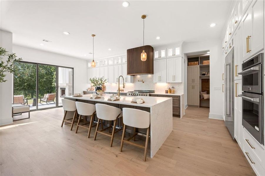 Furnished interior view inside a new home in , Lawrenceville (Image 38).
