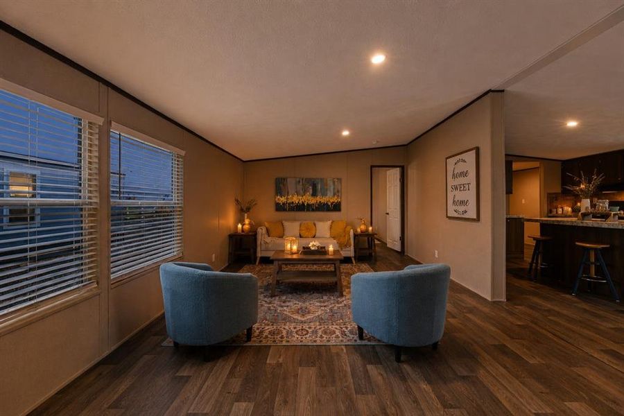 Furnished interior view inside a new home in , Poolville (Image 8).