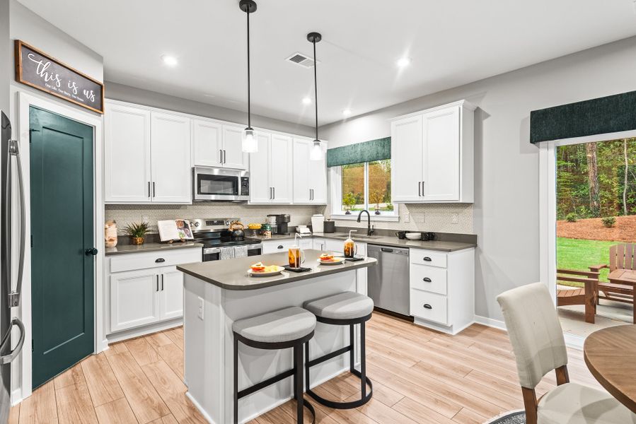 Furnished interior view inside a new home in Sage Woods, Dallas (Image 13).