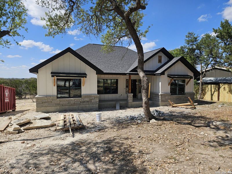 In-progress construction of a new home in , Canyon Lake, TX (Image 8).