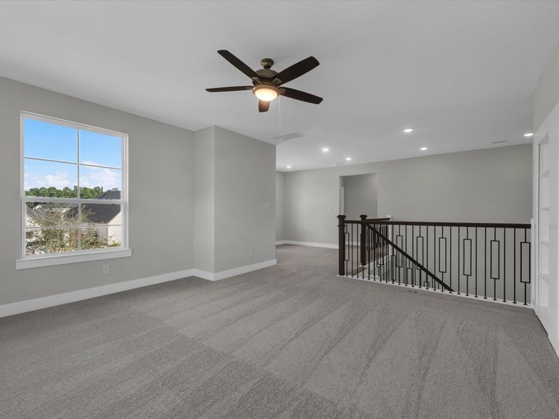 Spacious, unfurnished interior of a new home in Clopton Farms, Montgomery (Image 19). Spacious, unfurnished interior of a new home in Clopton Farms, Montgomery (Image 19).