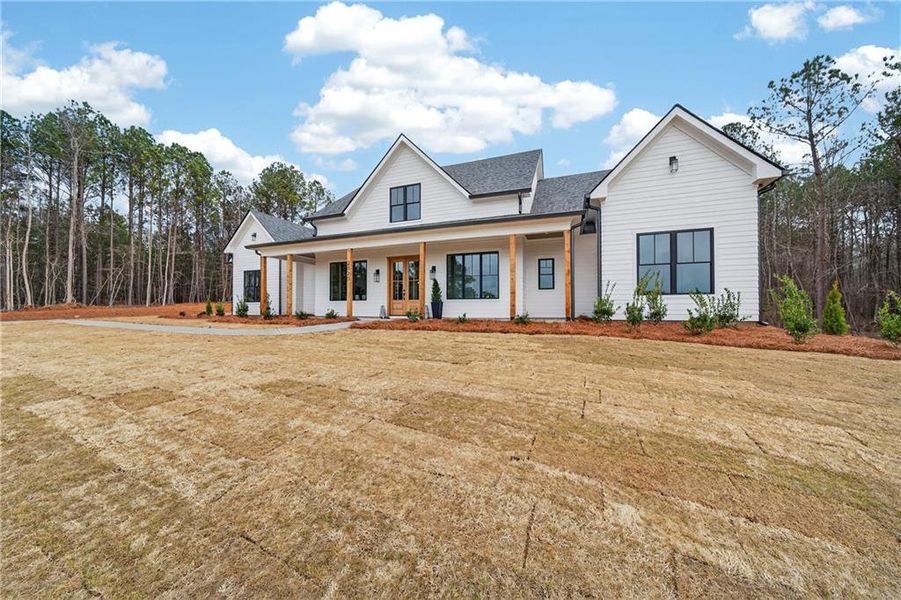 Exterior details and patio area of a home in , White Plains (Image 29).