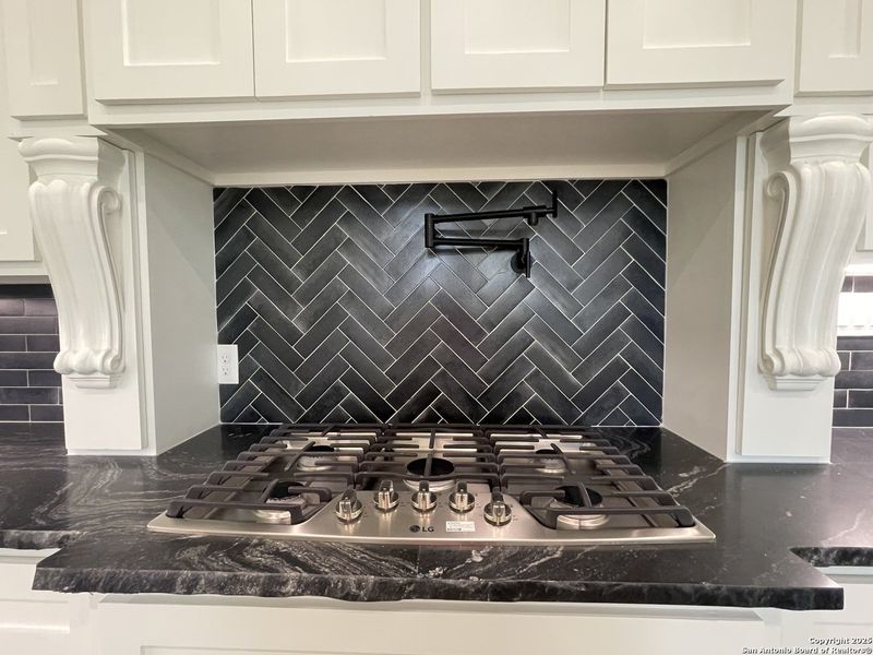 Close-up of interior finishes inside a home in , Castroville (Image 13).