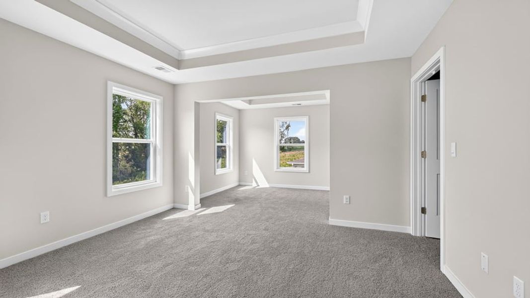 Spacious, unfurnished interior of a new home in Adams Glen, Greenville (Image 41). Spacious, unfurnished interior of a new home in Adams Glen, Greenville (Image 41).