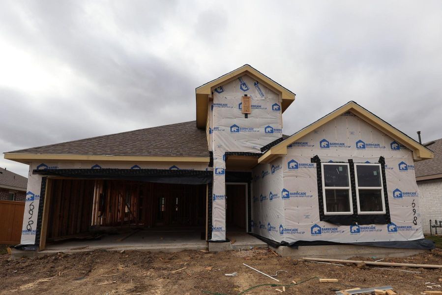 One story home with 4 beds, 3 baths, and 2 car garage