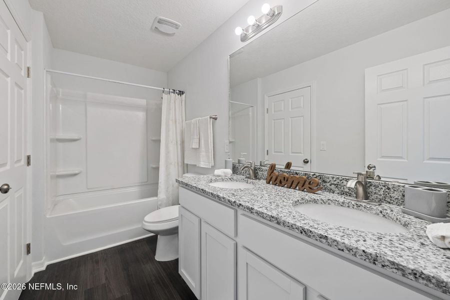 Furnished interior view inside a new home in , Jacksonville (Image 13).