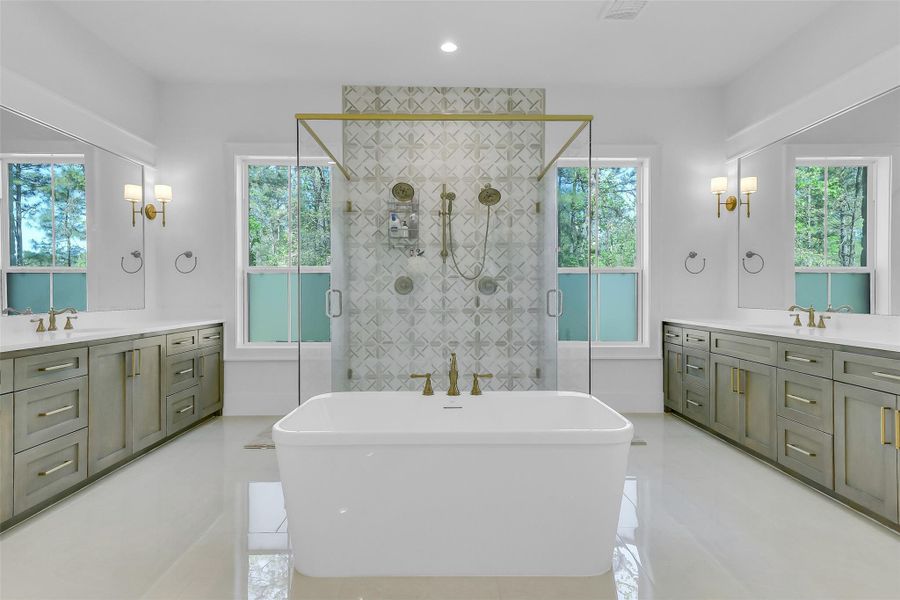 Furnished interior view inside a new home in , Montgomery (Image 8).