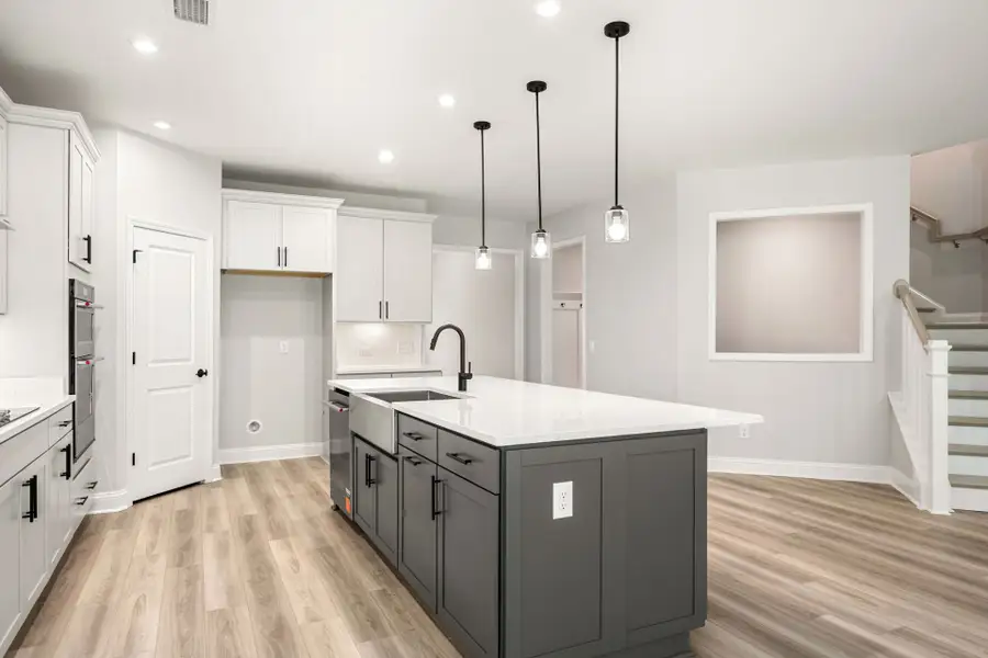 Furnished interior view inside a new home in Waterways, Richmond Hill (Image 7).