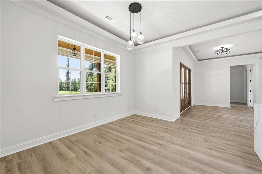 Spacious, unfurnished interior of a new home in , Commerce (Image 35). Spacious, unfurnished interior of a new home in , Commerce (Image 35).