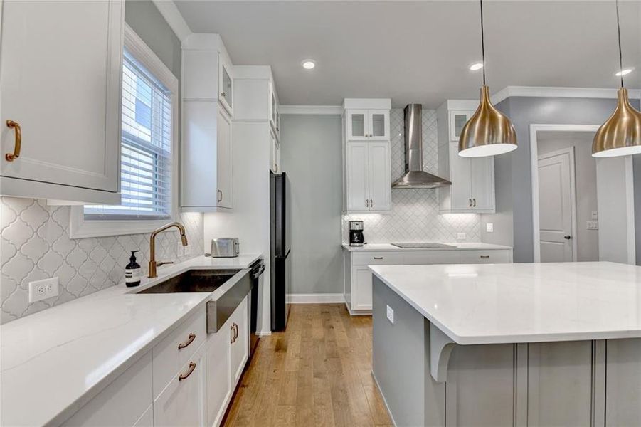 Furnished interior view inside a new home in , Duluth (Image 65).