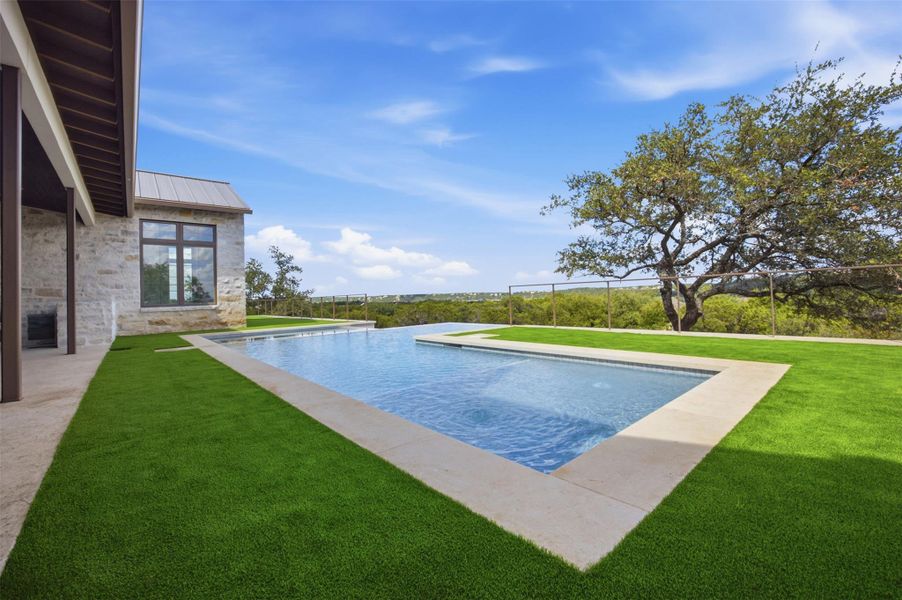 Exterior details and patio area of a home in , Spicewood (Image 17). Exterior details and patio area of a home in , Spicewood (Image 17).