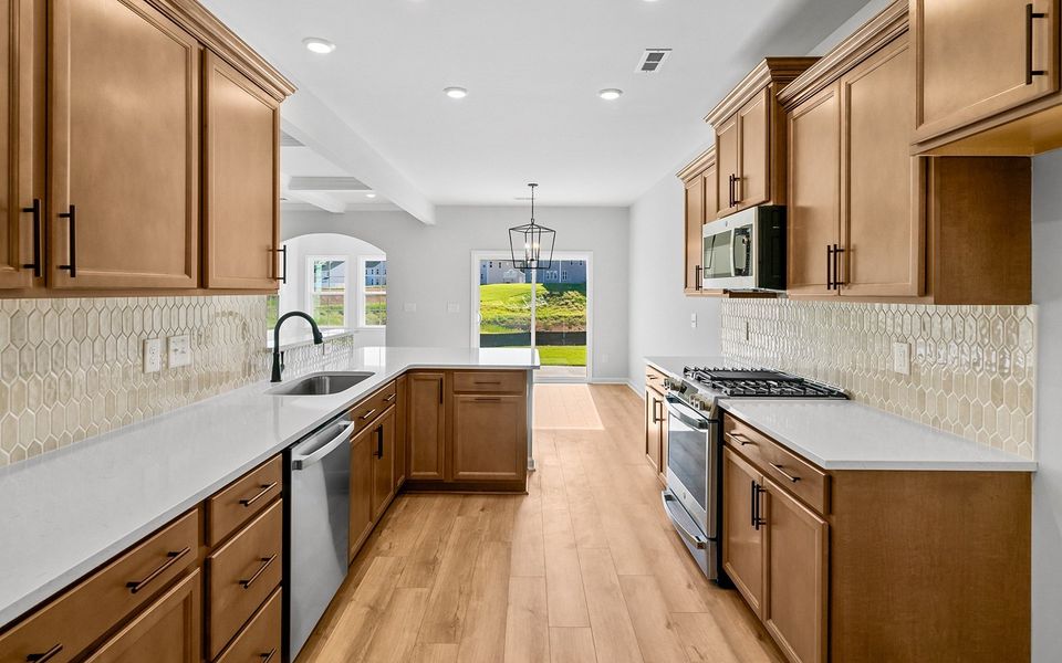 Furnished interior view inside a new home in Fieldstone, Lexington (Image 7).