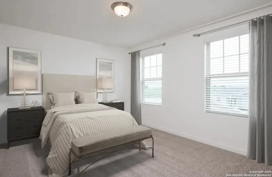 Furnished interior view inside a new home in Trails at Culebra, San Antonio (Image 6).