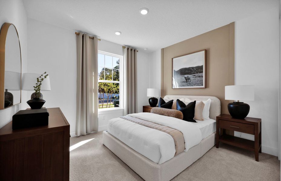 Representative furnished interior of a home built from the Mystique by Pulte Homes in Lakeview Estates, Palm Coast (Image 8).