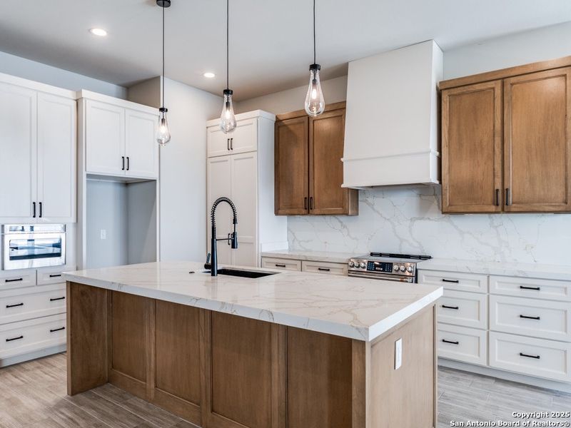 Furnished interior view inside a new home in , San Antonio (Image 14).