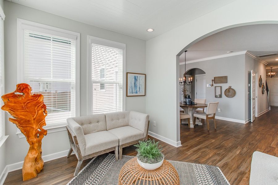 Furnished interior view inside a new home in Bluefield, Lexington (Image 14). Furnished interior view inside a new home in Bluefield, Lexington (Image 14).