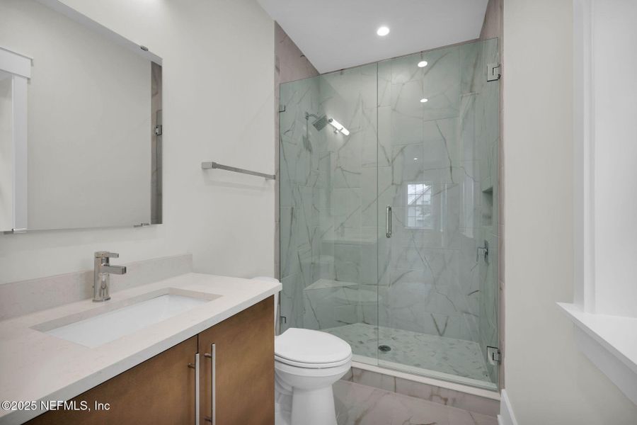 Furnished interior view inside a new home in , Atlantic Beach (Image 17). Furnished interior view inside a new home in , Atlantic Beach (Image 17).