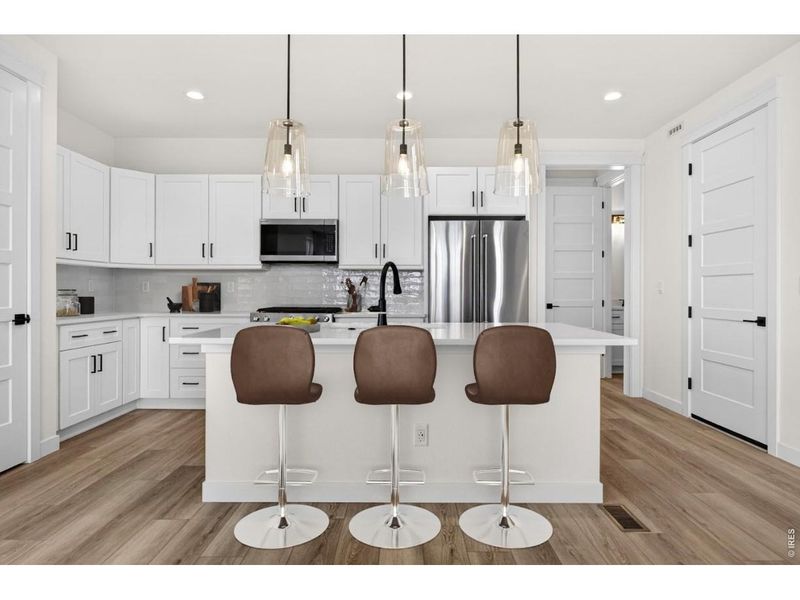 Furnished interior view inside a new home in , Erie (Image 9).
