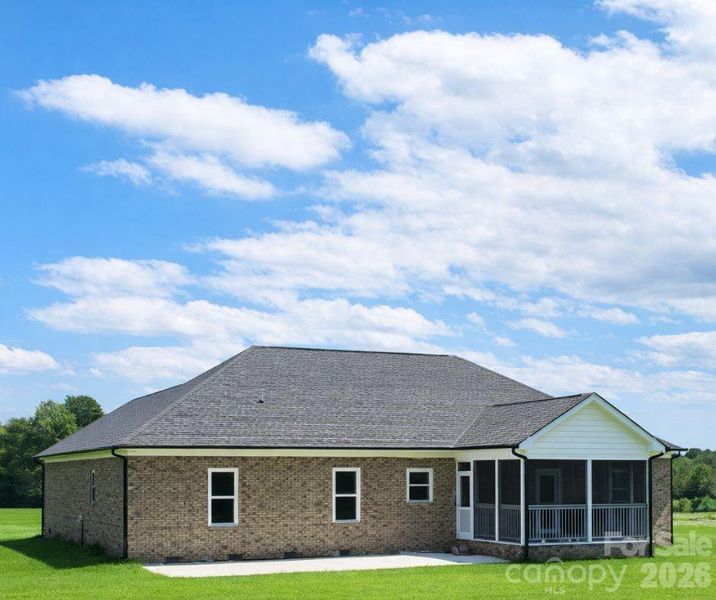 Exterior details and patio area of a home in , Lincolnton (Image 3).