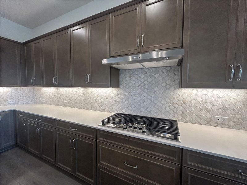Furnished interior view inside a new home in Provence 50s, Austin (Image 6). Furnished interior view inside a new home in Provence 50s, Austin (Image 6).