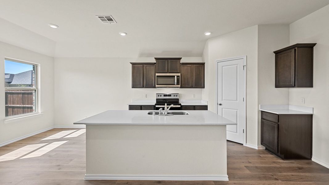 Furnished interior view inside a new home in The Reserve at Timber Creek, Lindale (Image 5).