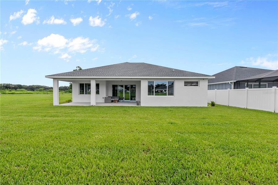 Exterior details and patio area of a home in , Ocala (Image 31).
