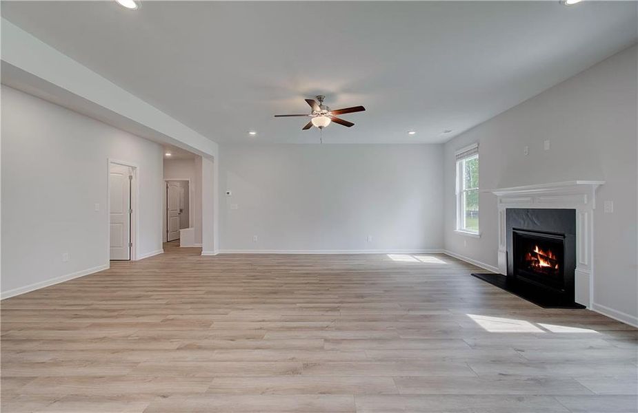 Spacious, unfurnished interior of a new home in Cambria at Traditions, Hampton (Image 25).