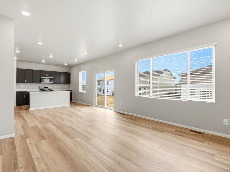 Spacious, unfurnished interior of a new home in Westgate, Greeley (Image 11). Spacious, unfurnished interior of a new home in Westgate, Greeley (Image 11).