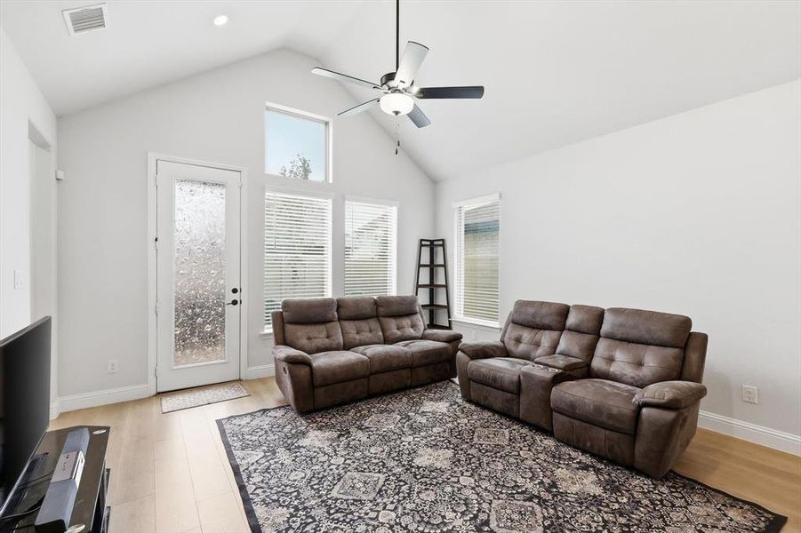 Furnished interior view inside a new home in Harvest, Argyle (Image 11).