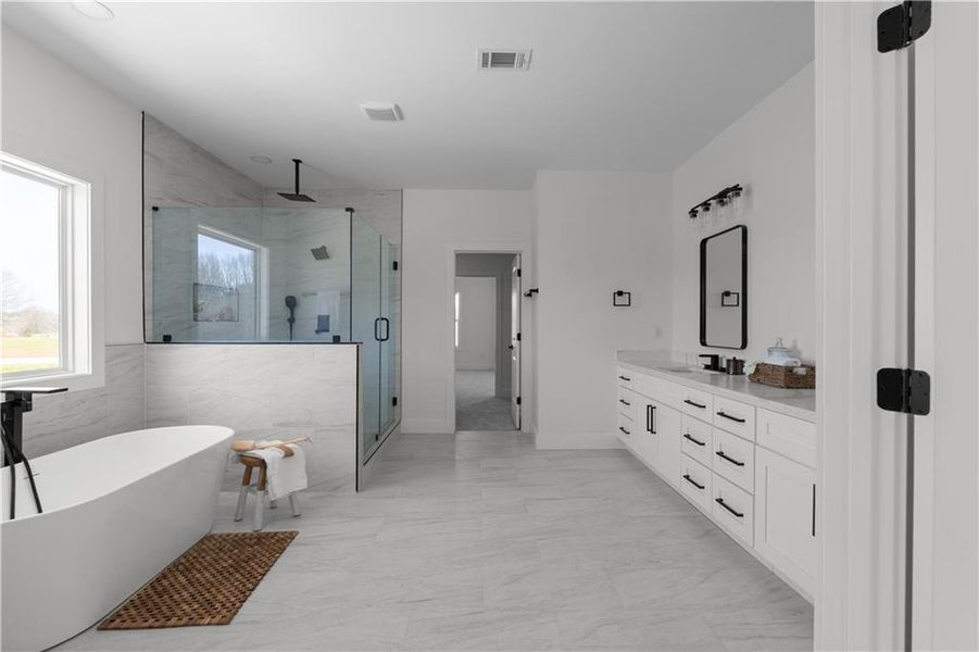 Furnished interior view inside a new home in , Social Circle (Image 5).