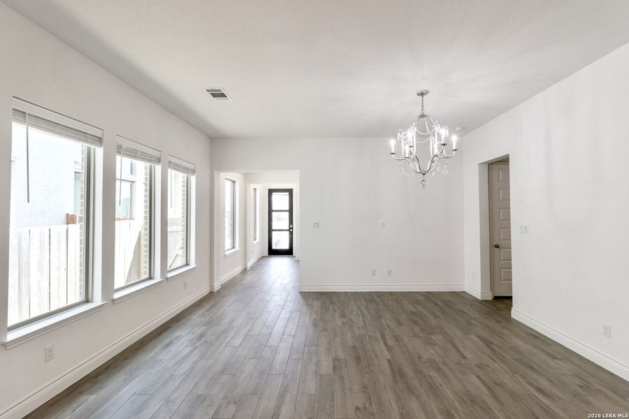 Spacious, unfurnished interior of a new home in Legacy at Lake Dunlap, New Braunfels (Image 27). Spacious, unfurnished interior of a new home in Legacy at Lake Dunlap, New Braunfels (Image 27).