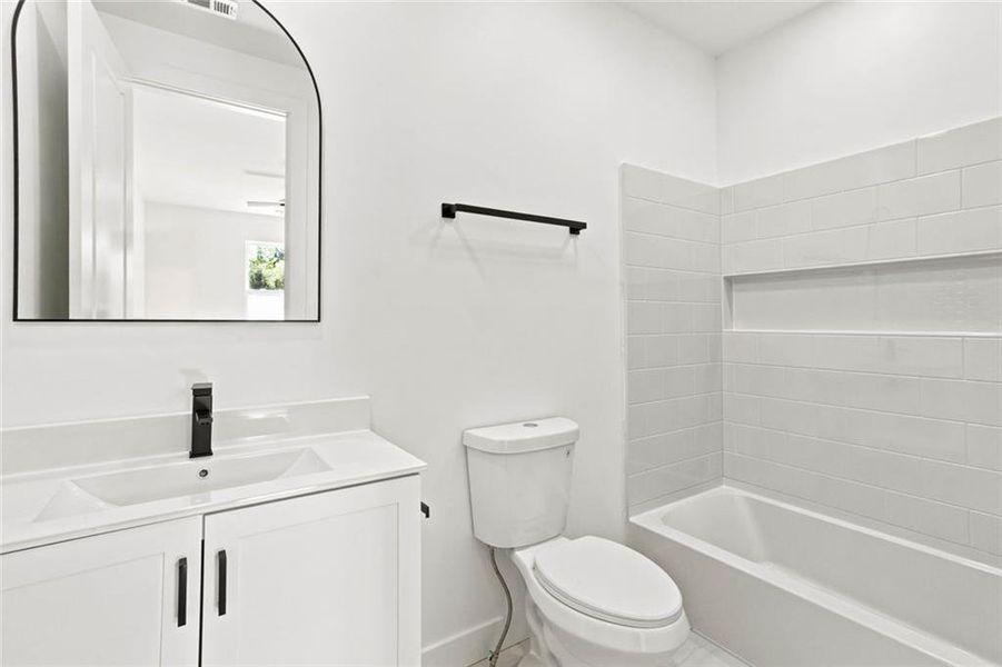 Furnished interior view inside a new home in , Griffin (Image 43).