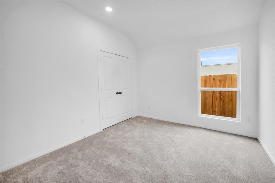 Pics are not of actual home.  They are a representative of a home of the same floor plan