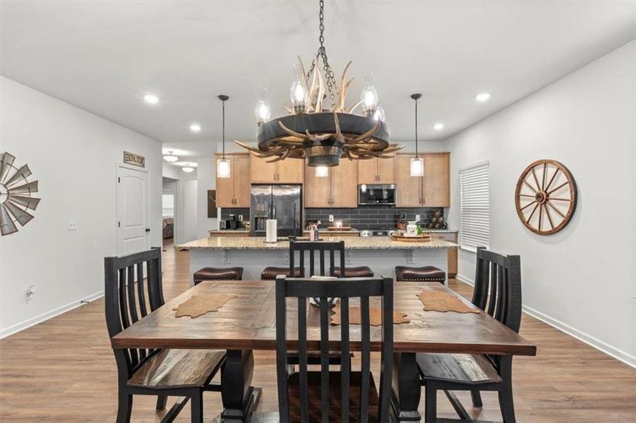 Furnished interior view inside a new home in Laurel Park, Cartersville (Image 31).