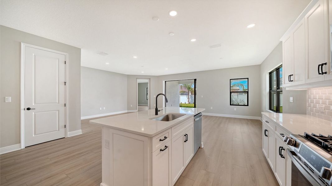 Furnished interior view inside a new home in Windward Real Estate and Homes for Sale in Sarasota, FL - Neal Communities, Lakewood Ranch (Image 11).