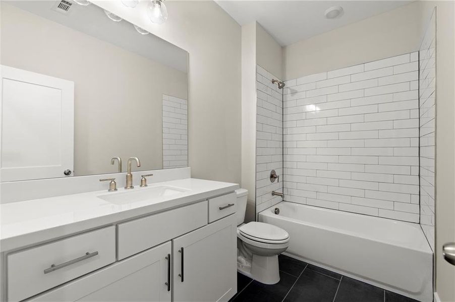 Furnished interior view inside a new home in West Town, Atlanta (Image 18).