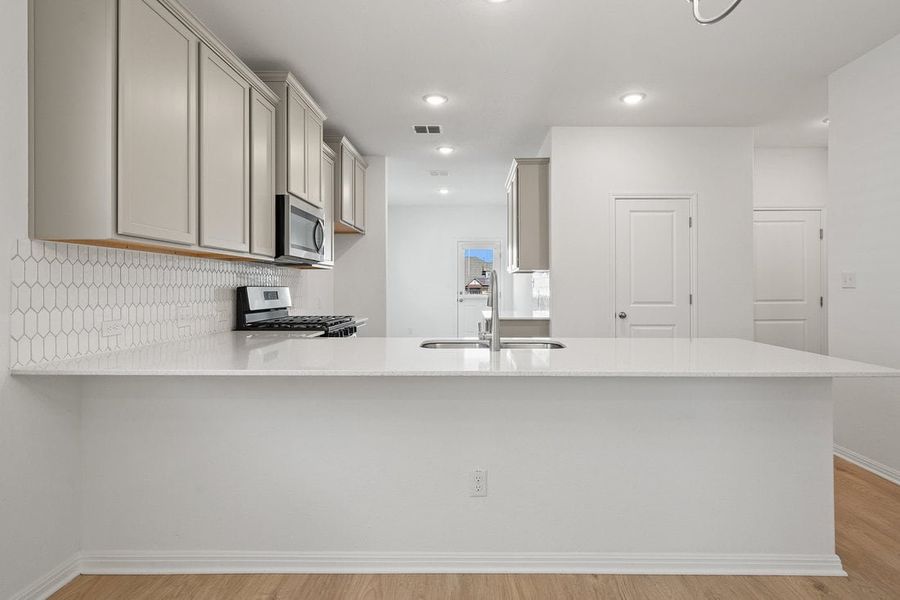 Furnished interior view inside a new home in Porter Country, Kyle (Image 15).