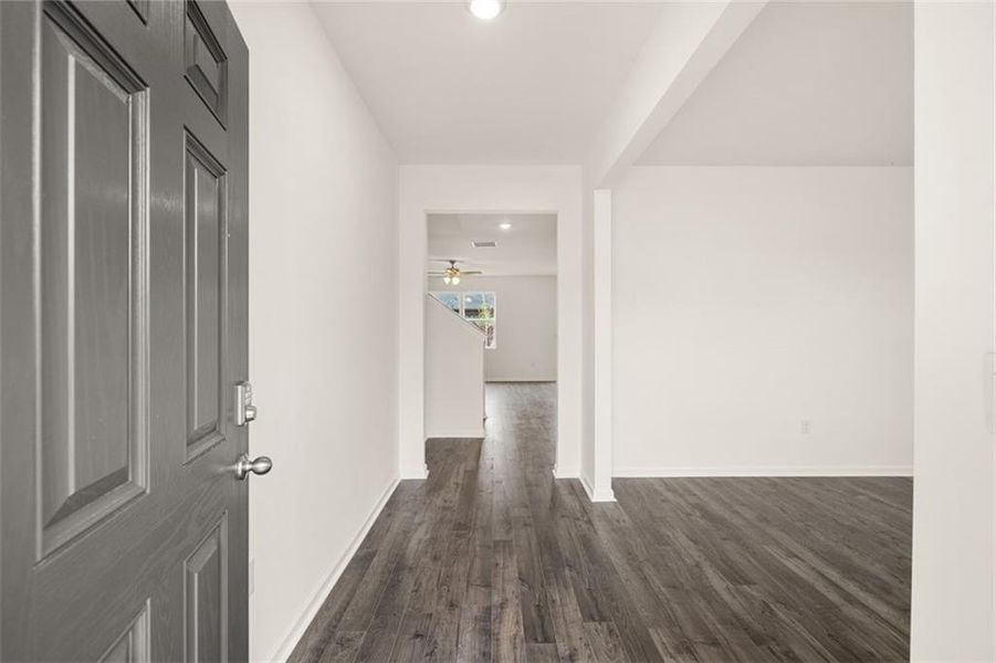 Spacious, unfurnished interior of a new home in Champion's Run, Lithonia (Image 10). Spacious, unfurnished interior of a new home in Champion's Run, Lithonia (Image 10).