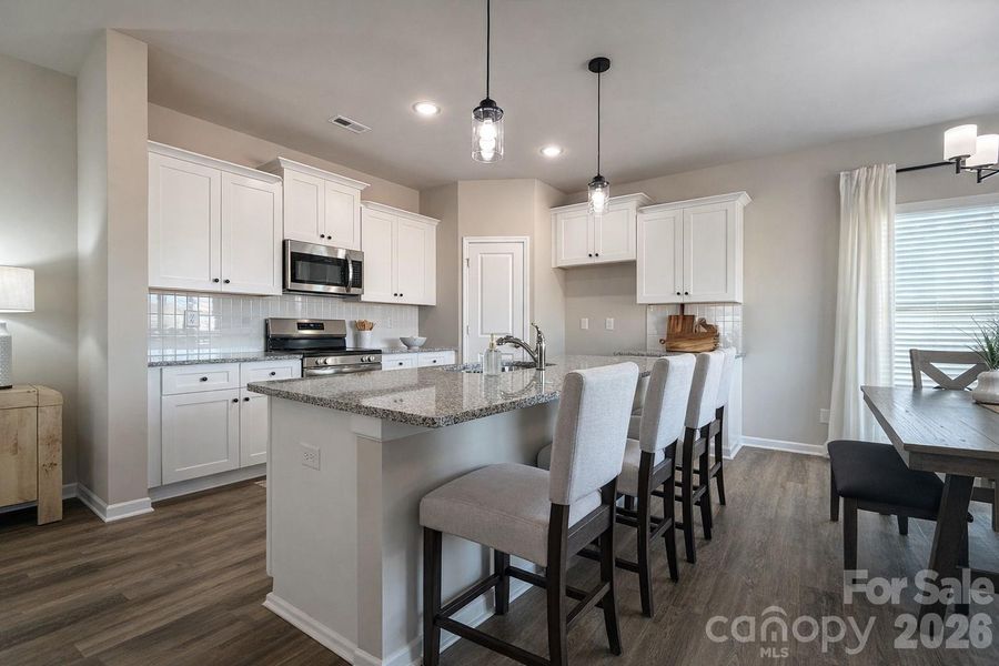 Furnished interior view inside a new home in , Shelby (Image 5).
