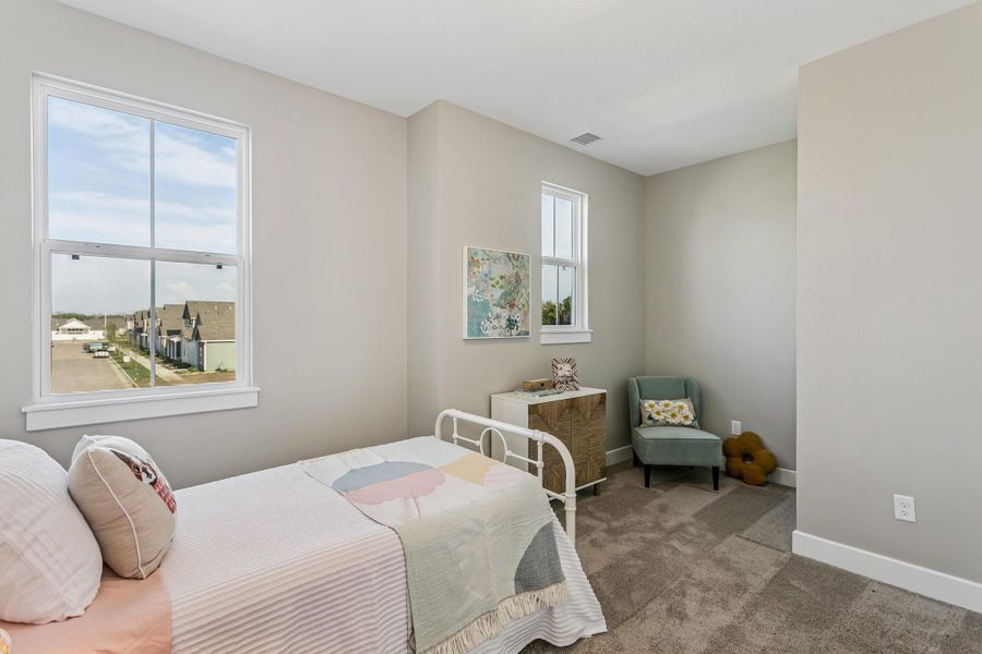 Furnished interior view inside a new home in Heritage Commons, Andover (Image 17).