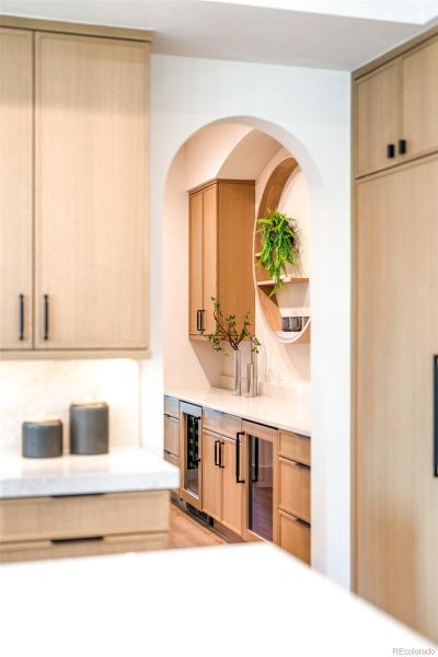 Furnished interior view inside a new home in , Denver (Image 31).