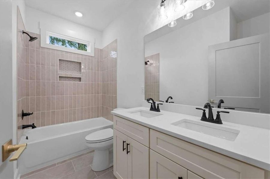 Furnished interior view inside a new home in , Covington (Image 9).