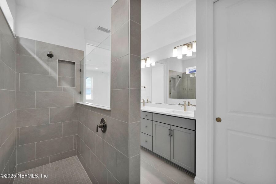 Furnished interior view inside a new home in The Preserve at Bannon Lakes, St. Augustine (Image 14). Furnished interior view inside a new home in The Preserve at Bannon Lakes, St. Augustine (Image 14).