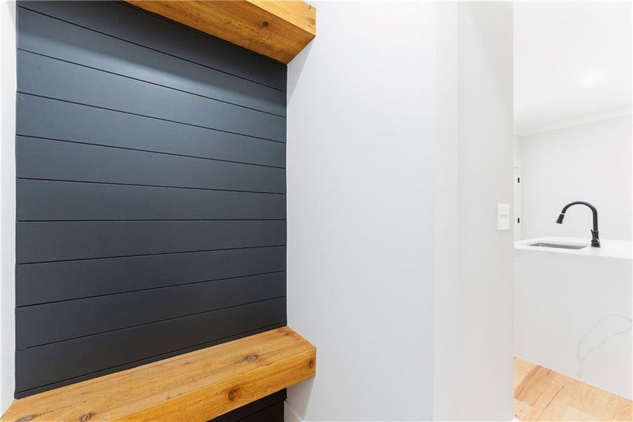 Close-up of interior finishes inside a home in , Hampton (Image 17).