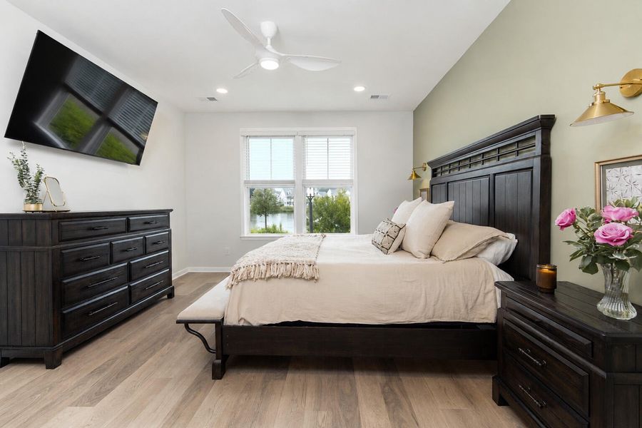 Furnished interior view inside a new home in Twin Lakes, Johns Island (Image 8).
