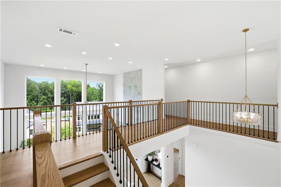 Furnished interior view inside a new home in , Alpharetta (Image 43).