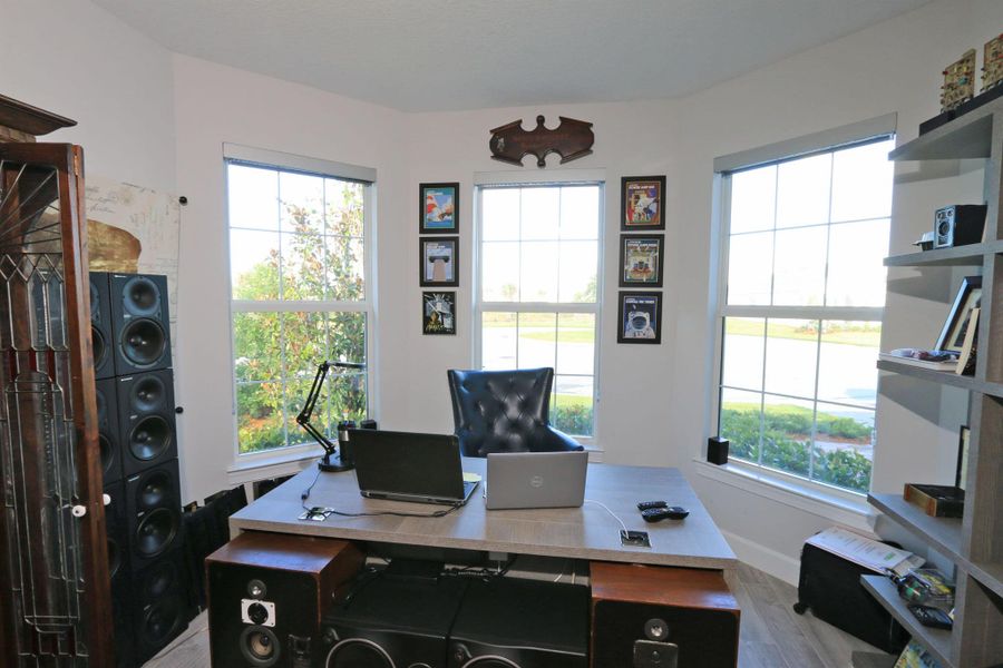 Furnished interior view inside a new home in Del Webb Tradition, Port St. Lucie (Image 16).
